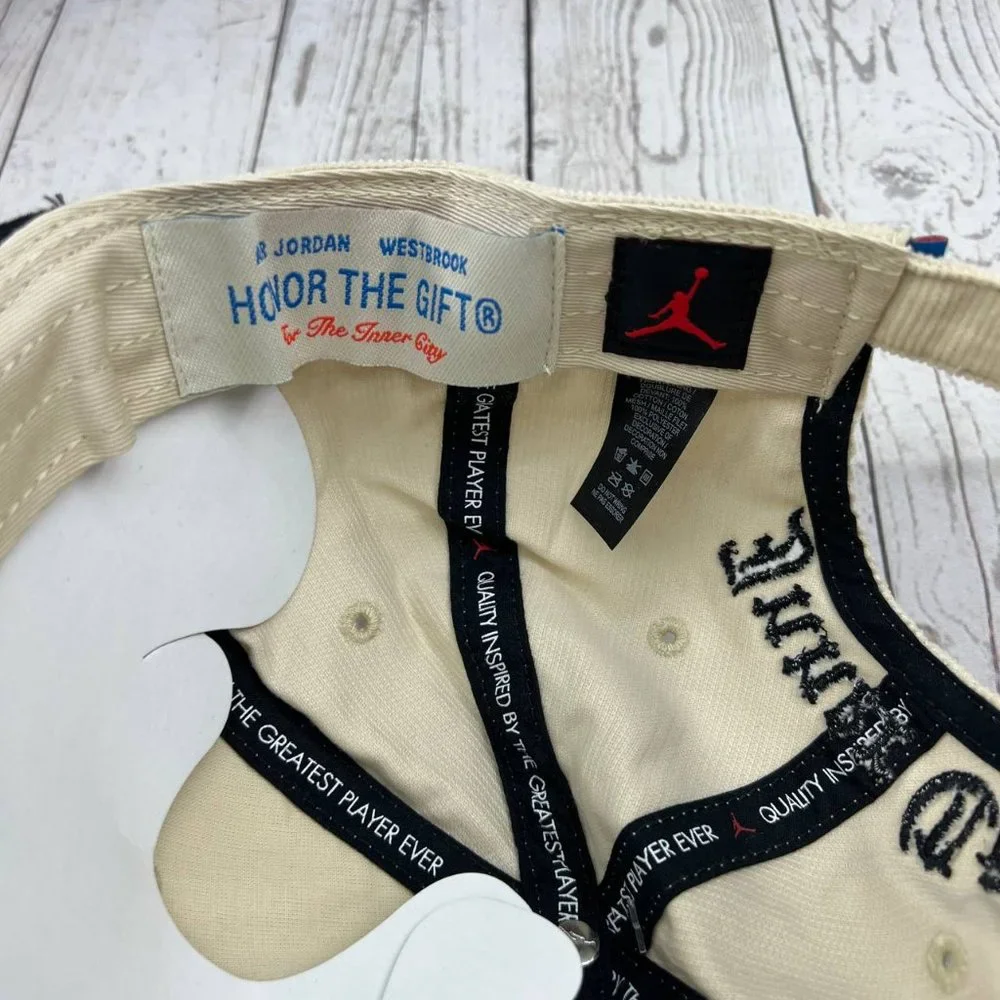 Honor the Gift x Jordan The Inner City‎ Jumpman Corduroy Hat Strapback Cap New